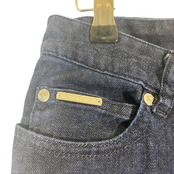 Michael Kors Womens Jeans Boot Cut Dark Wash‎ Size 6 - Picture 6 of 9